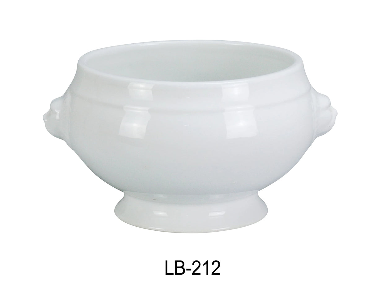 Yanco LB-212 5 3/4" X 4 3/4" X 3 1/2" LION BOUILLON 12 OZ