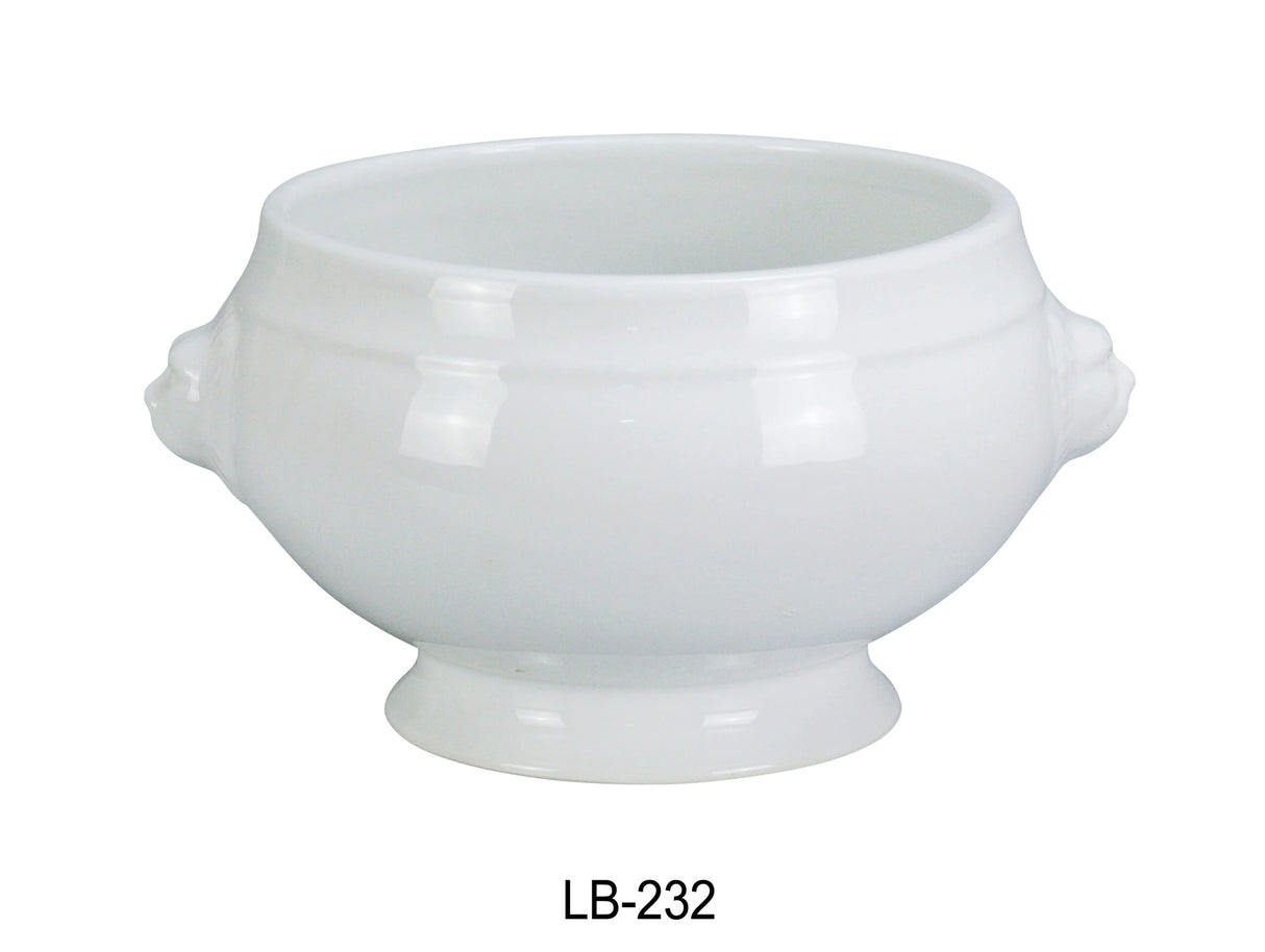 Yanco LB-232 8" X 7" X 4 1/2" LION BOUILLON 32 OZ