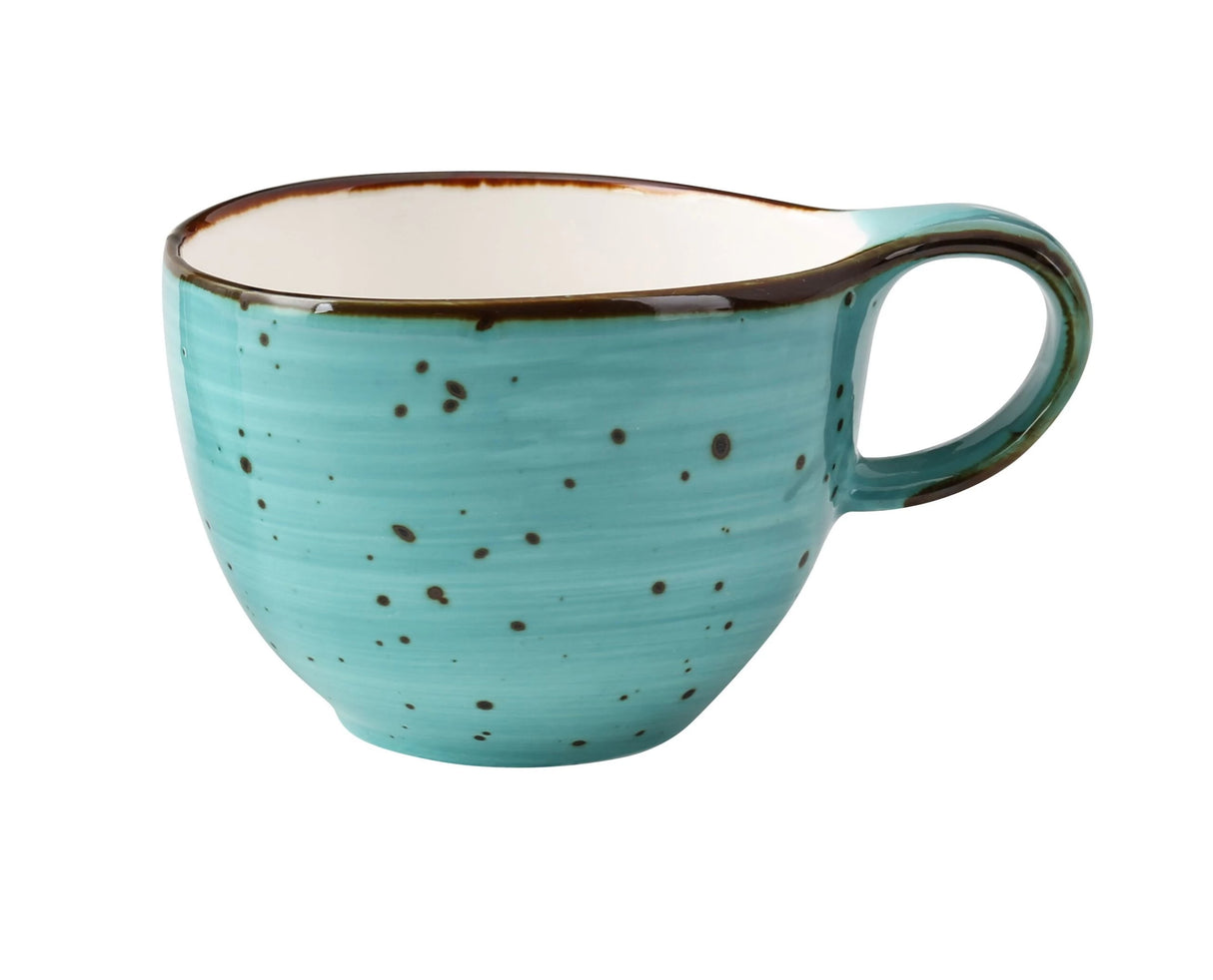 Yanco Lyon - Turquoise 4" X 2 5/8" Coffee/Tea Cup 7 Oz