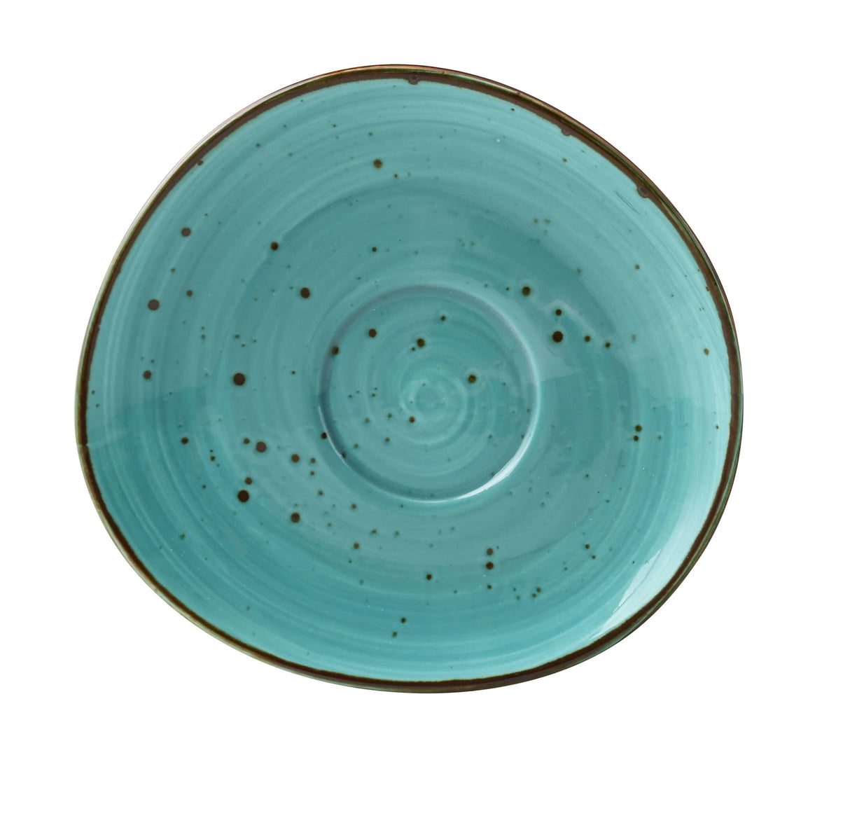 Yanco Lyon - Turquoise 6 1/2" X 3/4"Saucer