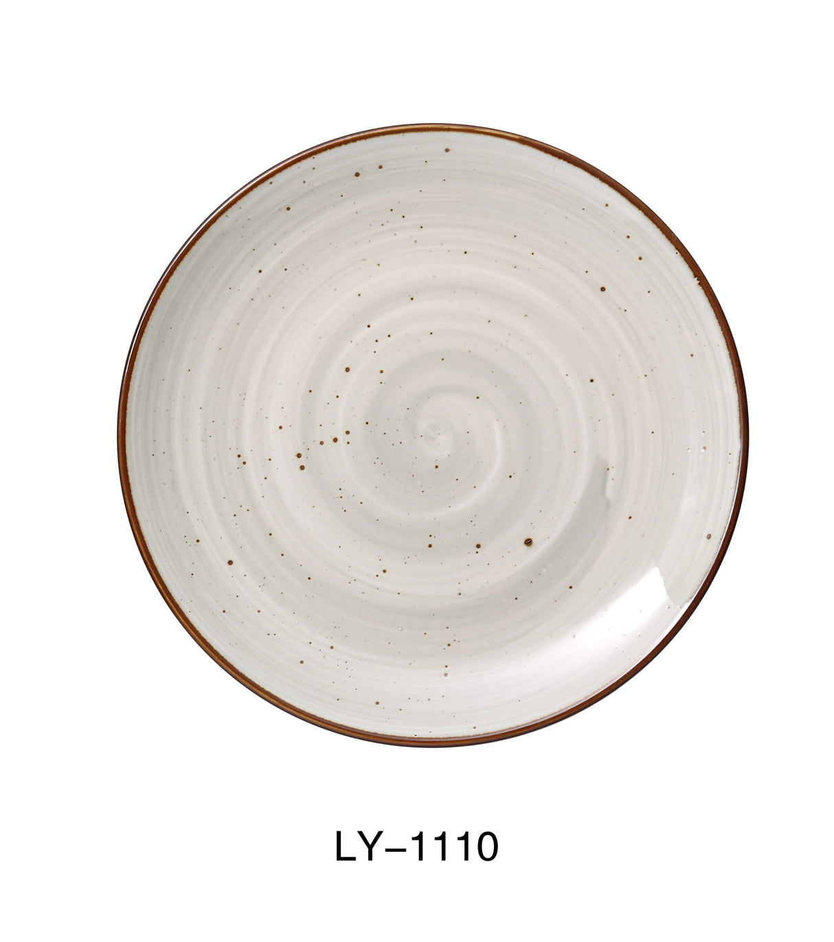 Yanco Lyon 10 1/4" X 1" Coupe Plate 圆碟