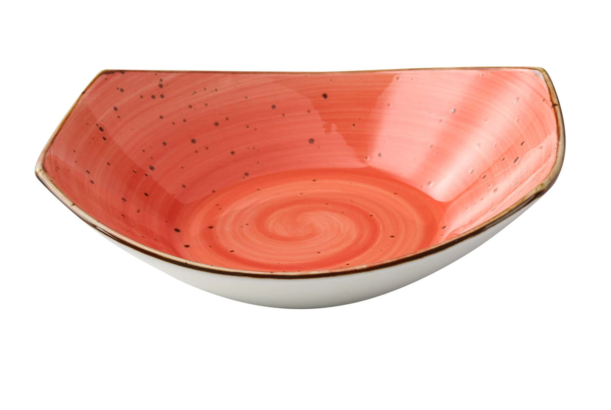 36 Pack Yanco Lyon - Coral 7" X 6 1/2" X 2 1/4" Soup/Salad Plate 15 Oz