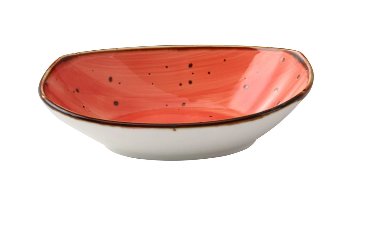 24 Pack Yanco Lyon - Coral 7" X 4 3/4" X 1 3/4" Oval Bowl 10 Oz