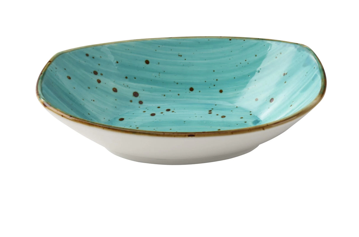 Yanco Lyon - Turquoise 9" X 6 1/4" X 2 3/8" Oval Bowl 20 Oz