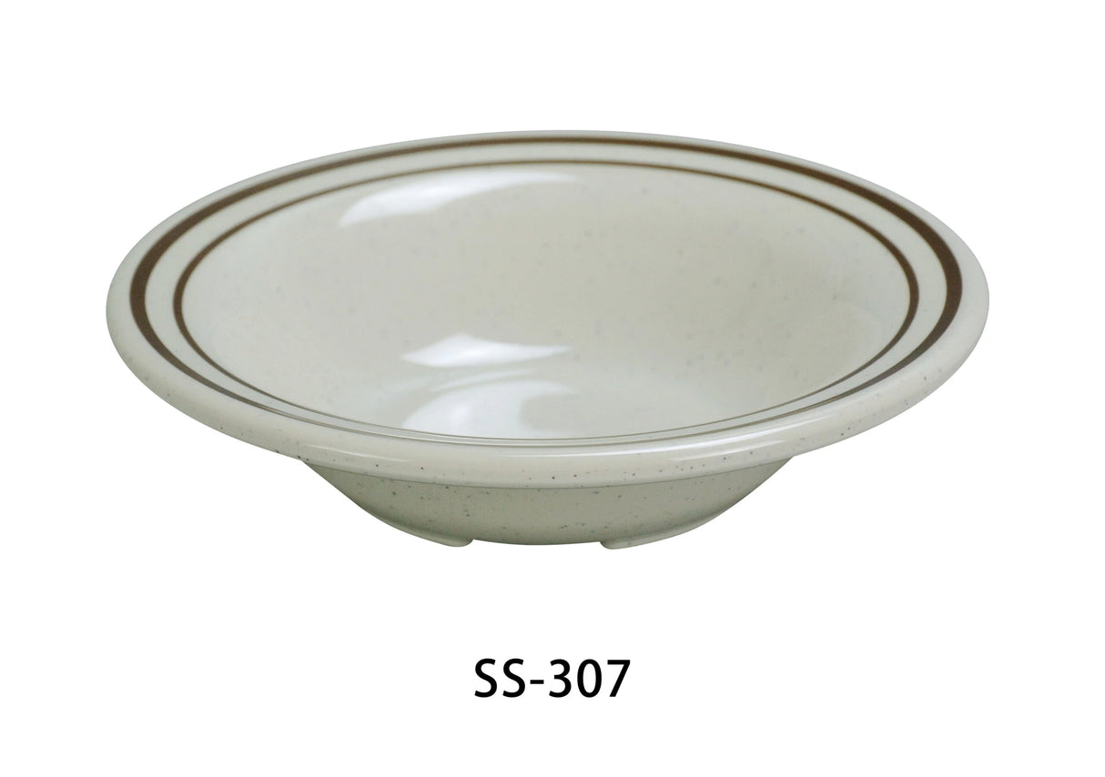 Yanco Sesame 7 1/4" X 1 1/2"H Salad Bowl - 14 Oz