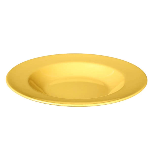 Yanco MILE STONE 11" X 1 3/4"H PASTA BOWL - 16 OZ YELLOW