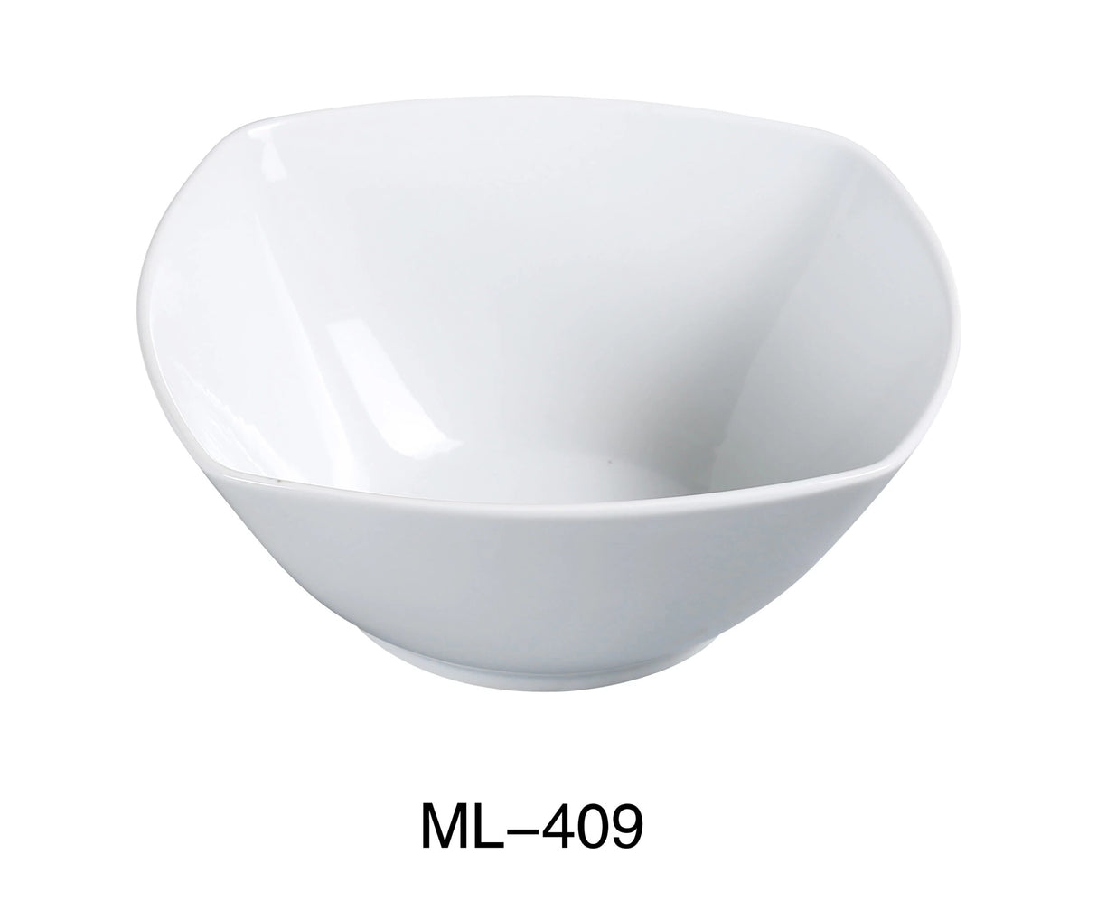 Yanco Mainland 9 1/2" Square Salad Bowl 64 Oz