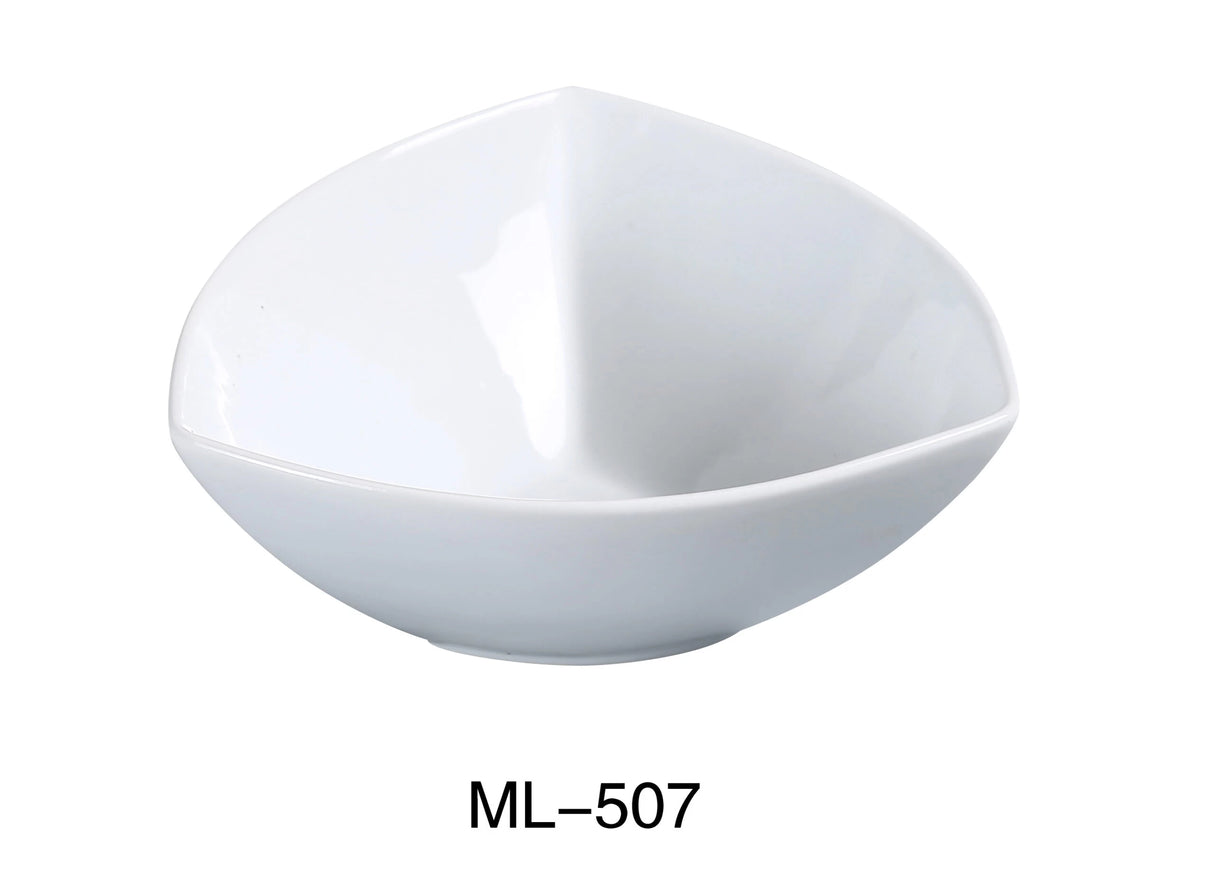 Yanco Mainland 7" Triangle Bowl 24 Oz