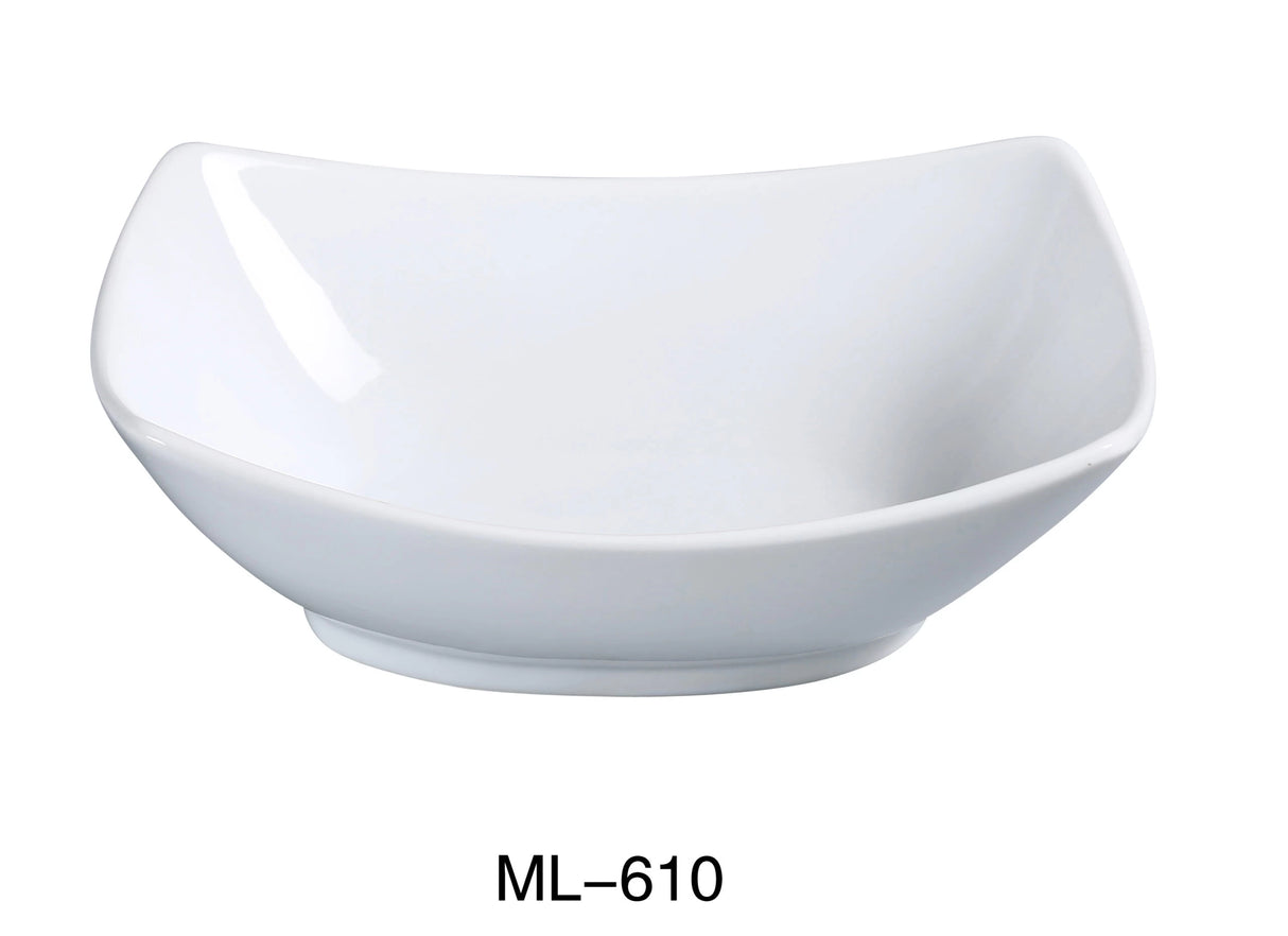 Yanco Mainland 10" X 7 1/2" Rectangular Bowl 42 Oz