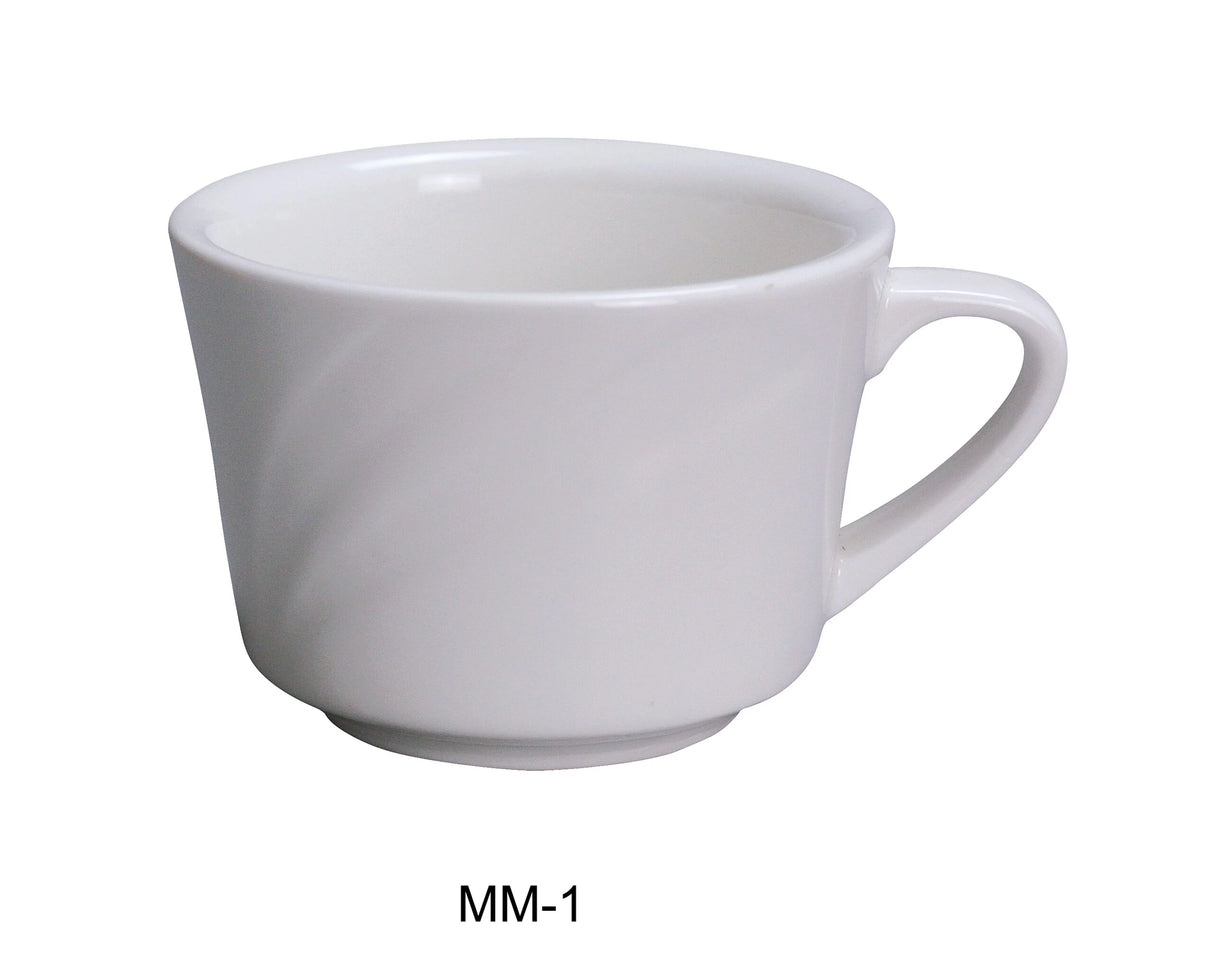 Yanco Miami 3 1/2" Coffee/Tea Cup 7.5 Oz