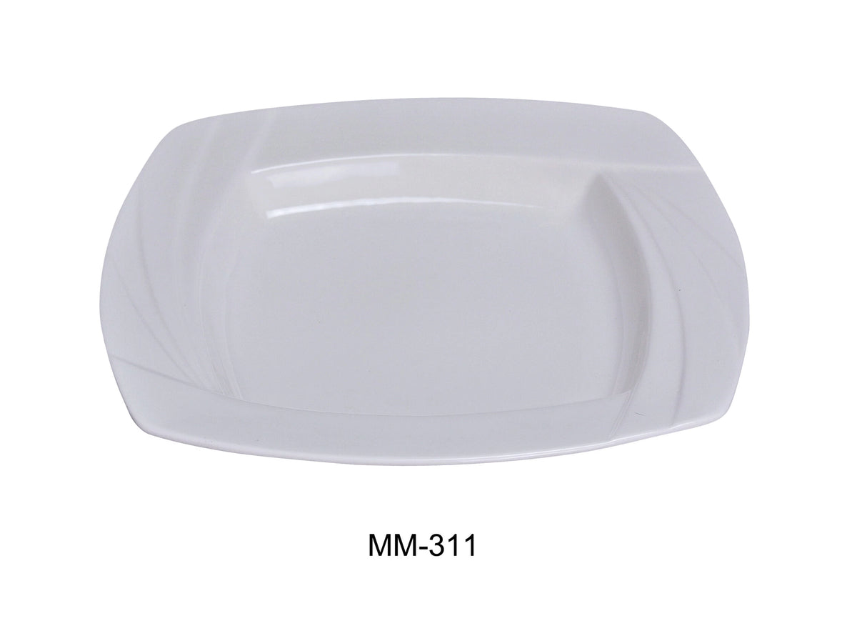 Yanco Miami 11" Square Pasta Bowl 24 Oz