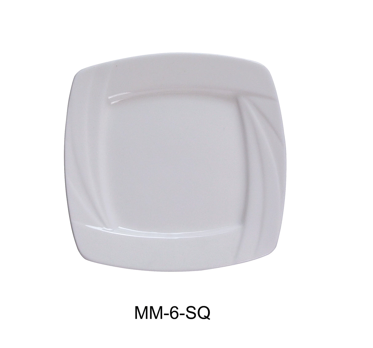 Yanco Miami 6" Square Plate