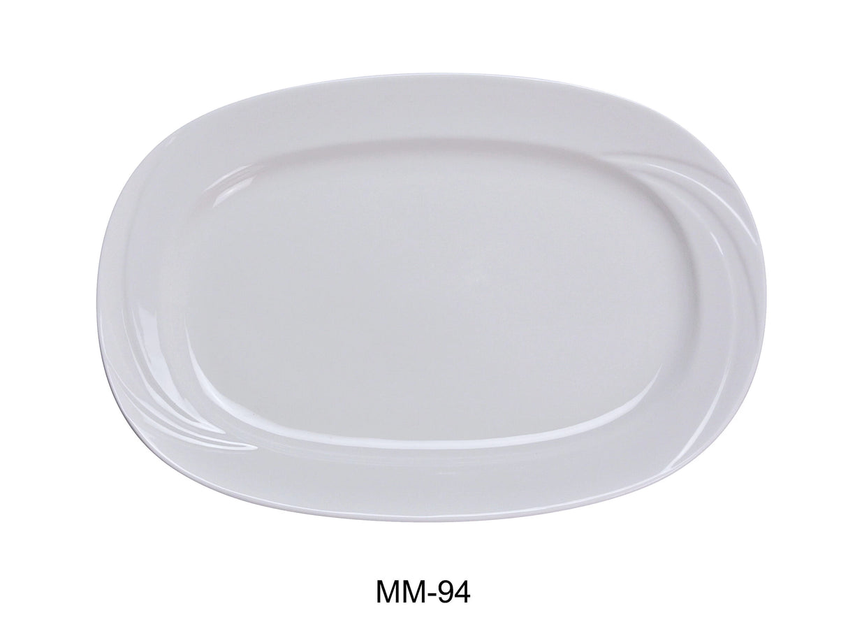 Yanco Miami 14" X 10" Rectangular Platter