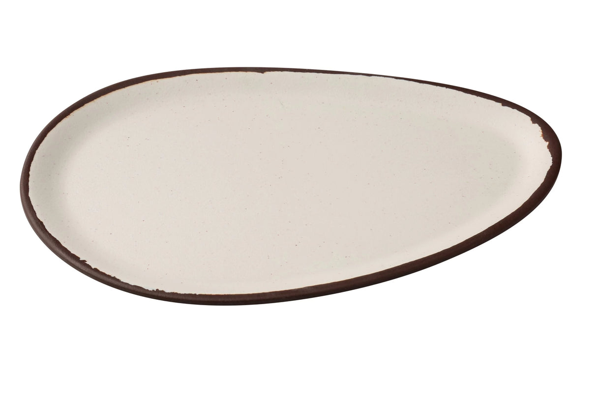 Yanco Nature Art 14" X 9 3/4" X 1" Oval Plate
