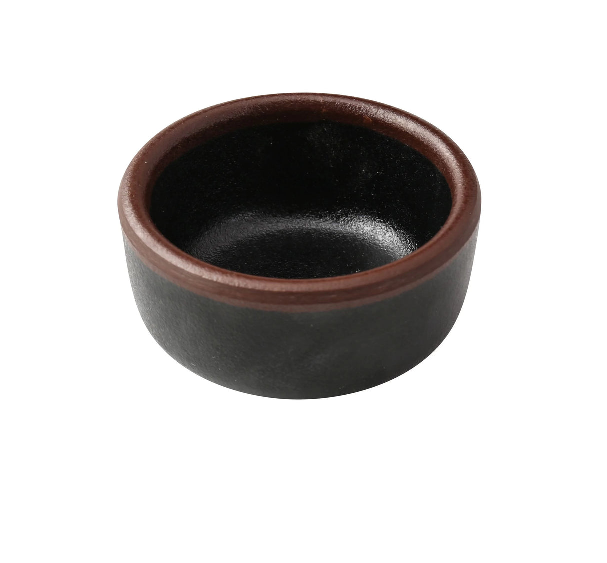 Yanco Nature Art - Black 2 1/2" X 1 1/4" Sauce Dish 1.5 Oz