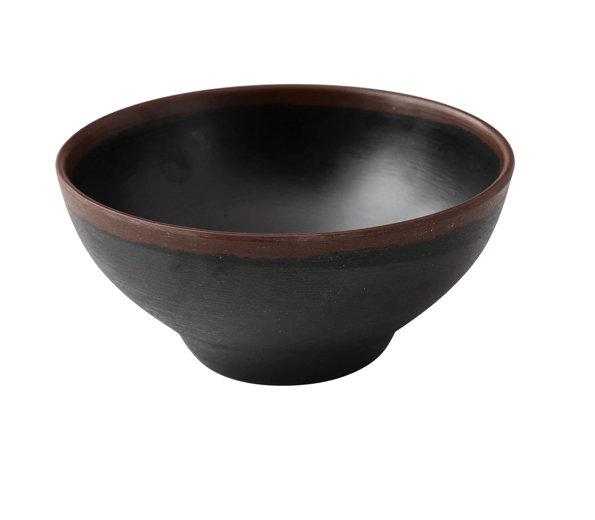 Yanco Nature Art - Black 6 1/2" X 3" Bowl 28 Oz