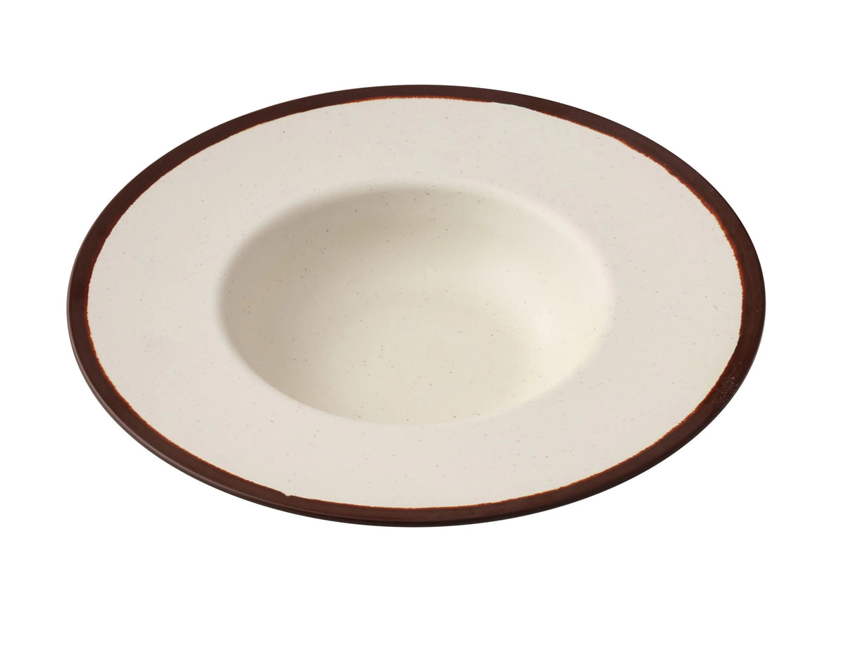 Yanco Nature Art 9 1/4" X 5" X 1 7/8" Dessert Plate 10 Oz