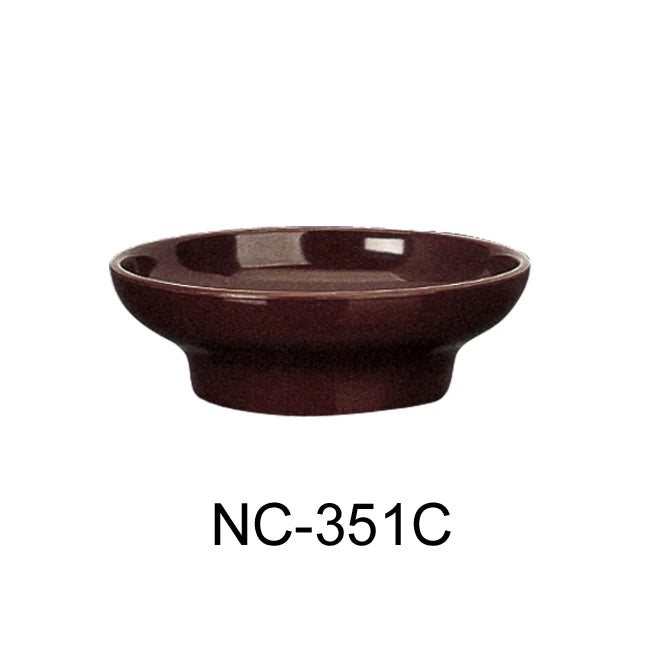 Yanco Accessories 4 1/8", 4 OZ TULIP/SALSA BOWL CHOCOLATE