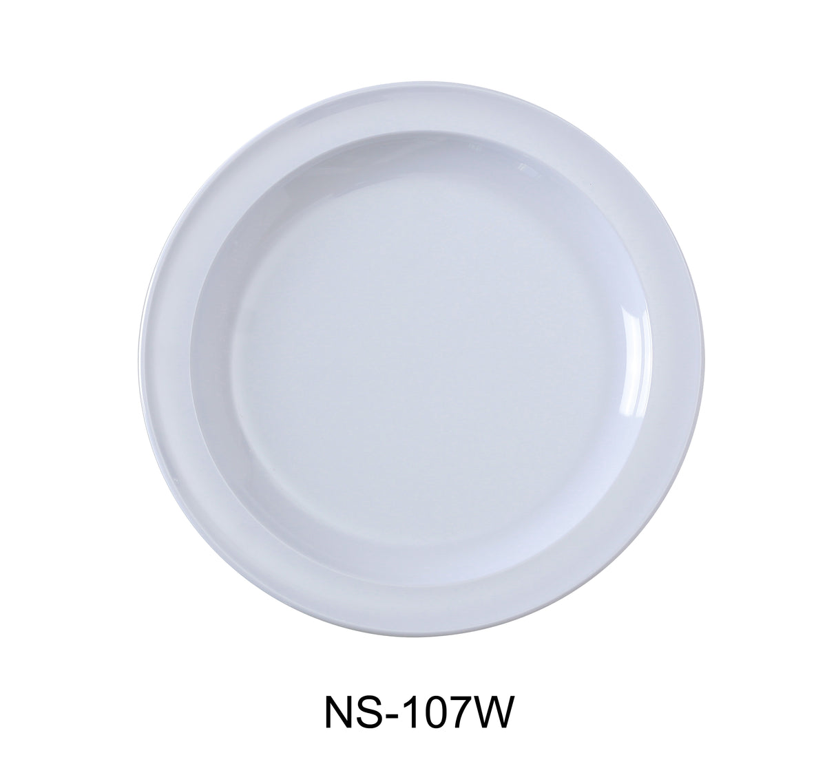 Yanco Nessico 7 1/4" Round Dessert Plate White