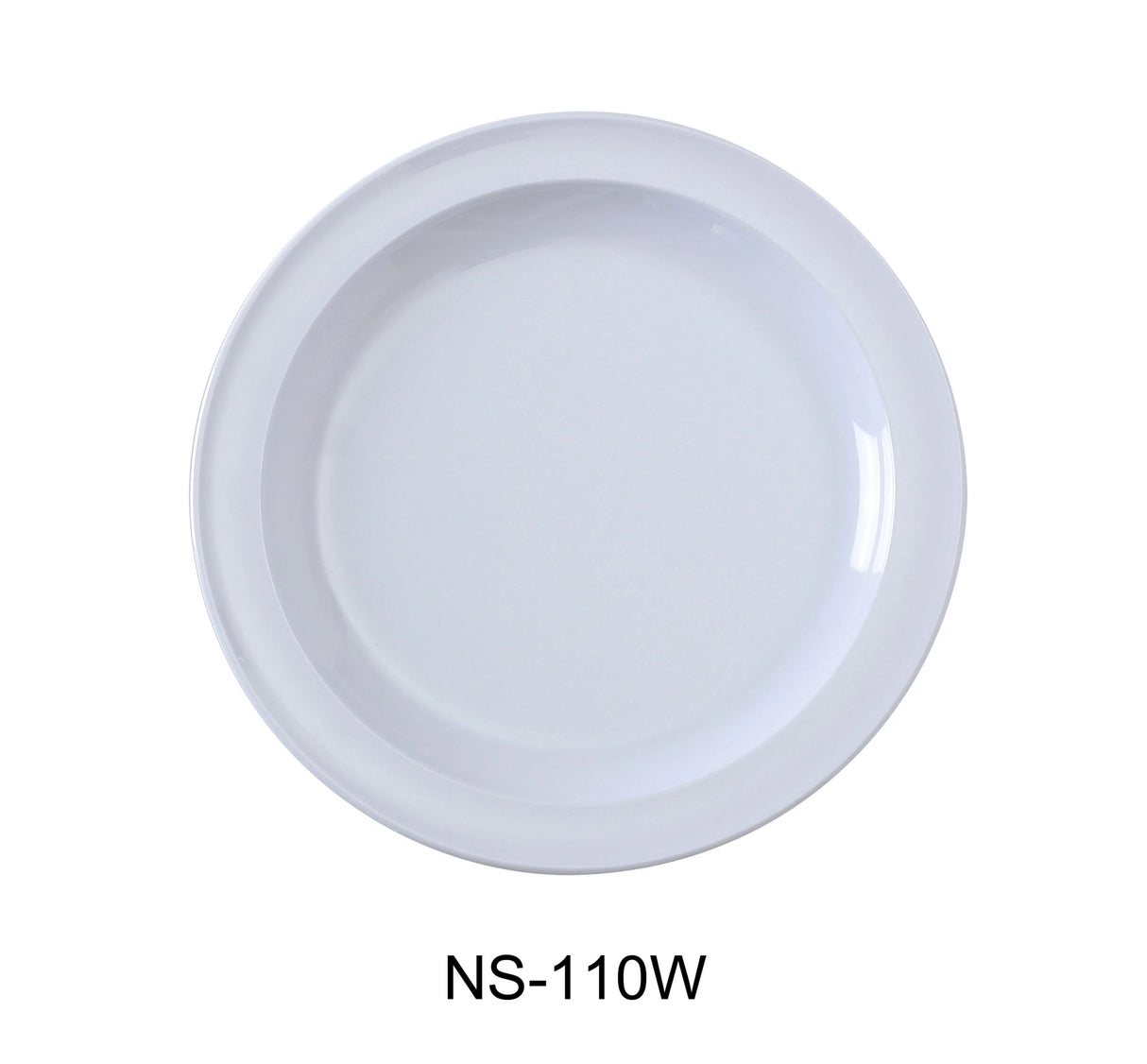 Yanco Nessico 10 1/4" Round Dinner Plate White