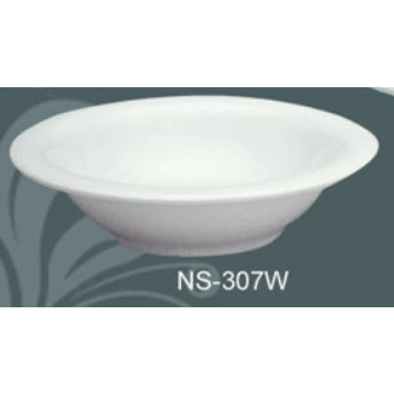 Yanco Nessico 6 1/2" X 2" Soup/Cereal Bowl 13 Oz White