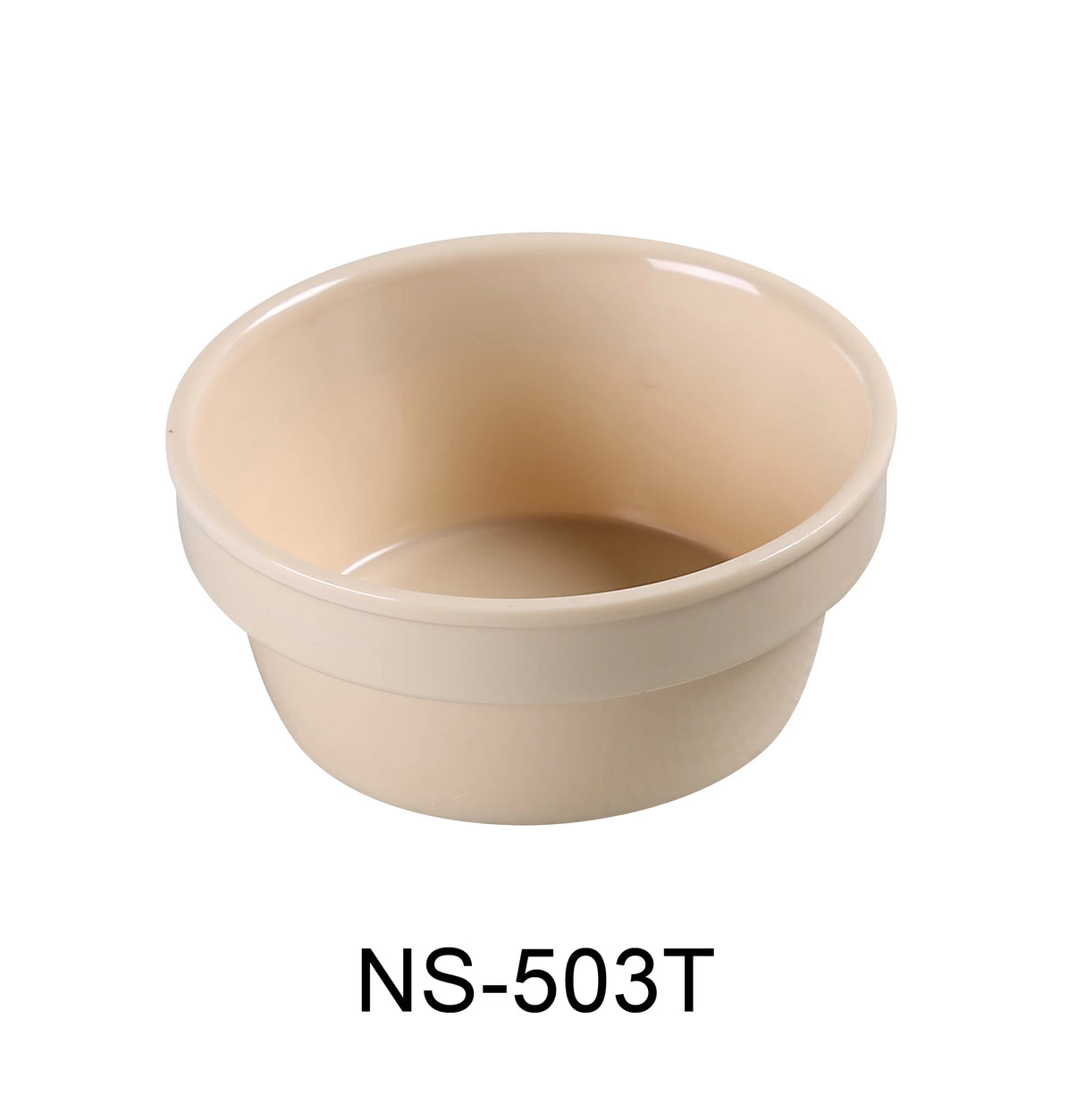 Yanco Nessico 3 7/8" Sauce Cup/Ramekin 4 Oz Tan