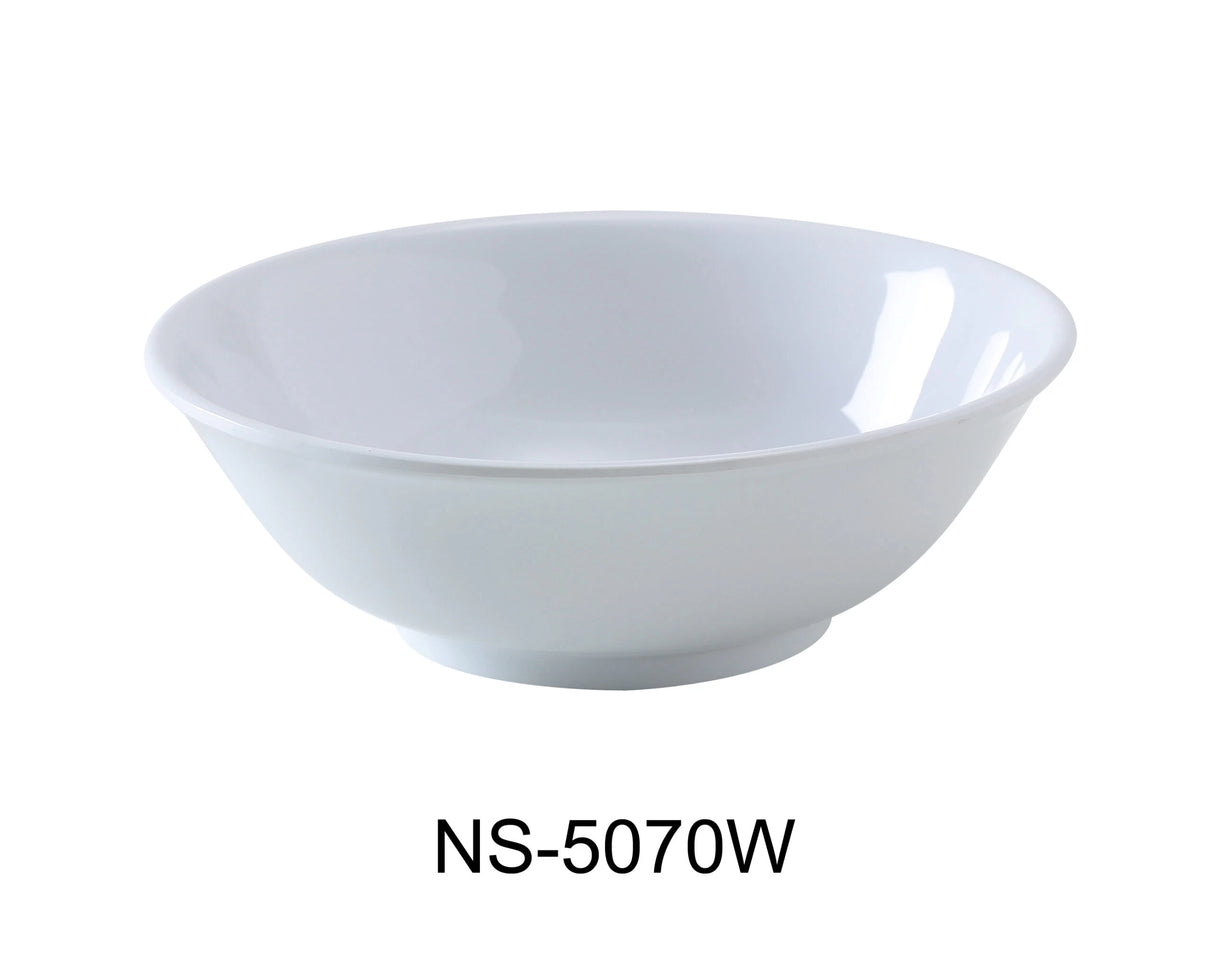 Yanco Nessico 8" X 2 3/4" Rimless Bowl 36 Oz White