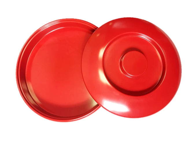 Yanco Nessico 8 1/4" Tortilla Server W/Lid Red