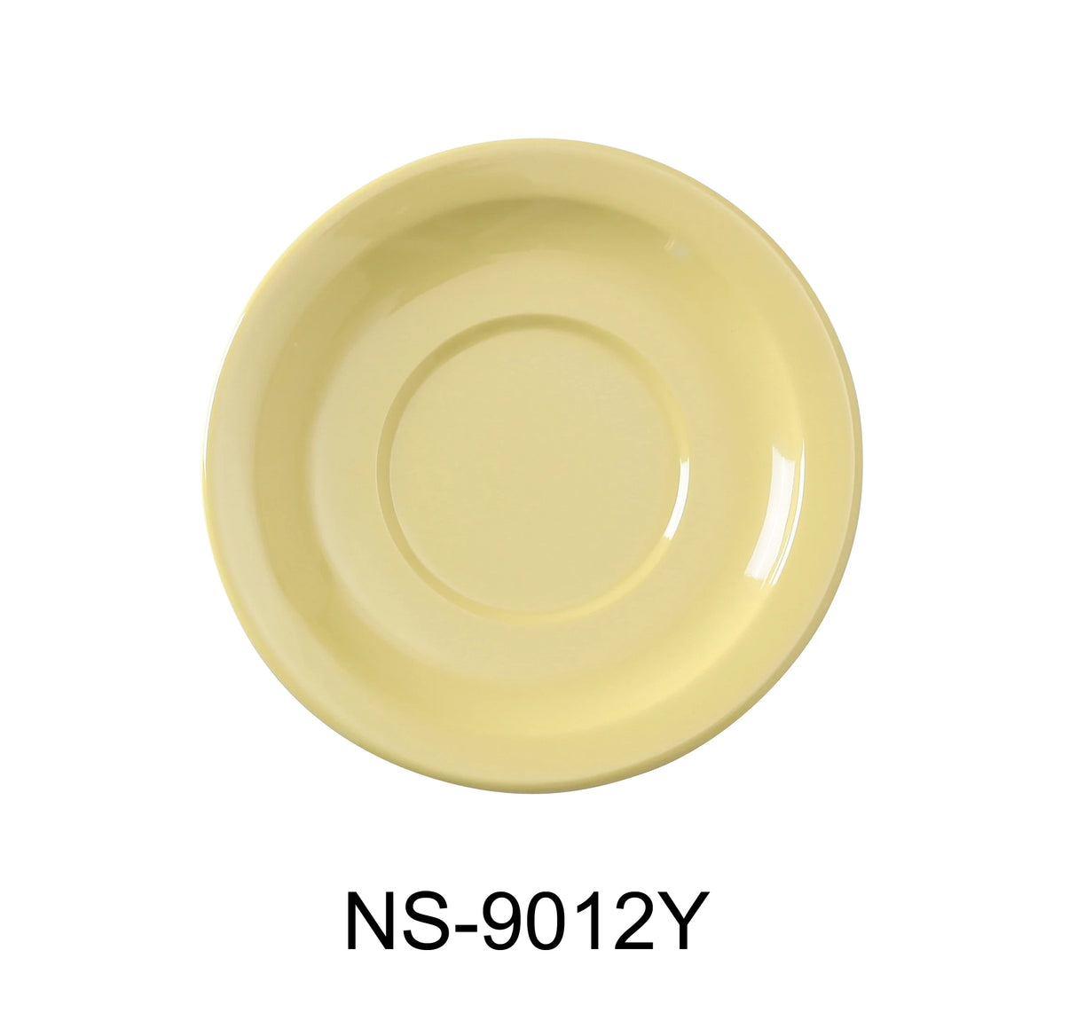 Yanco Nessico 5 1/2" Saucer Yellow
