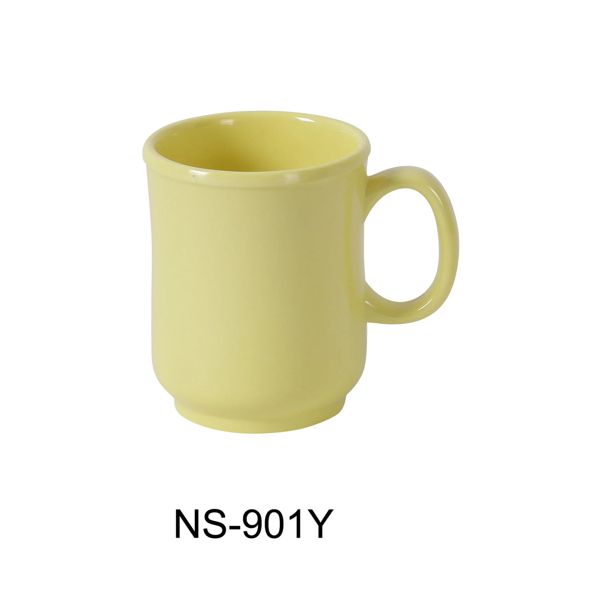 Yanco Nessico 3" X 3 5/8"H Bulbous Mug 8 Oz Yellow