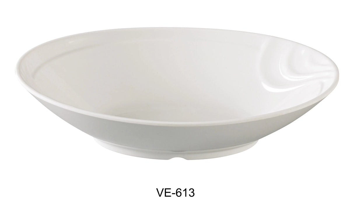 Yanco Venice 13" X 9" X 3 1/2" Oval Bowl 52 Oz