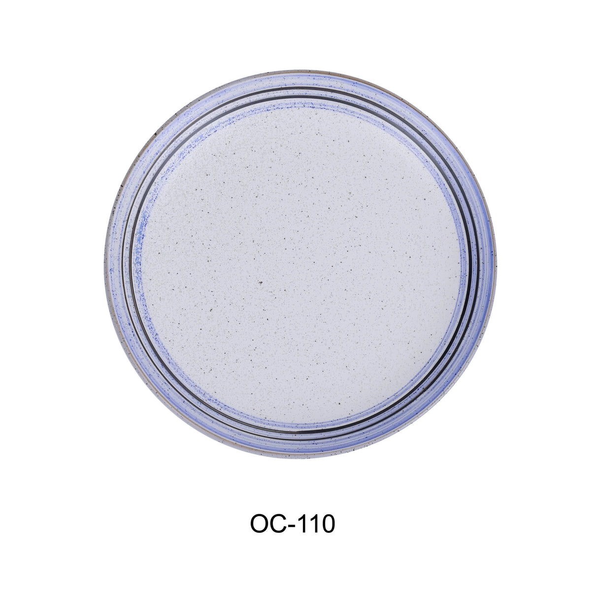 Yanco Ocean 10 1/2" X 1" Coupe Plate