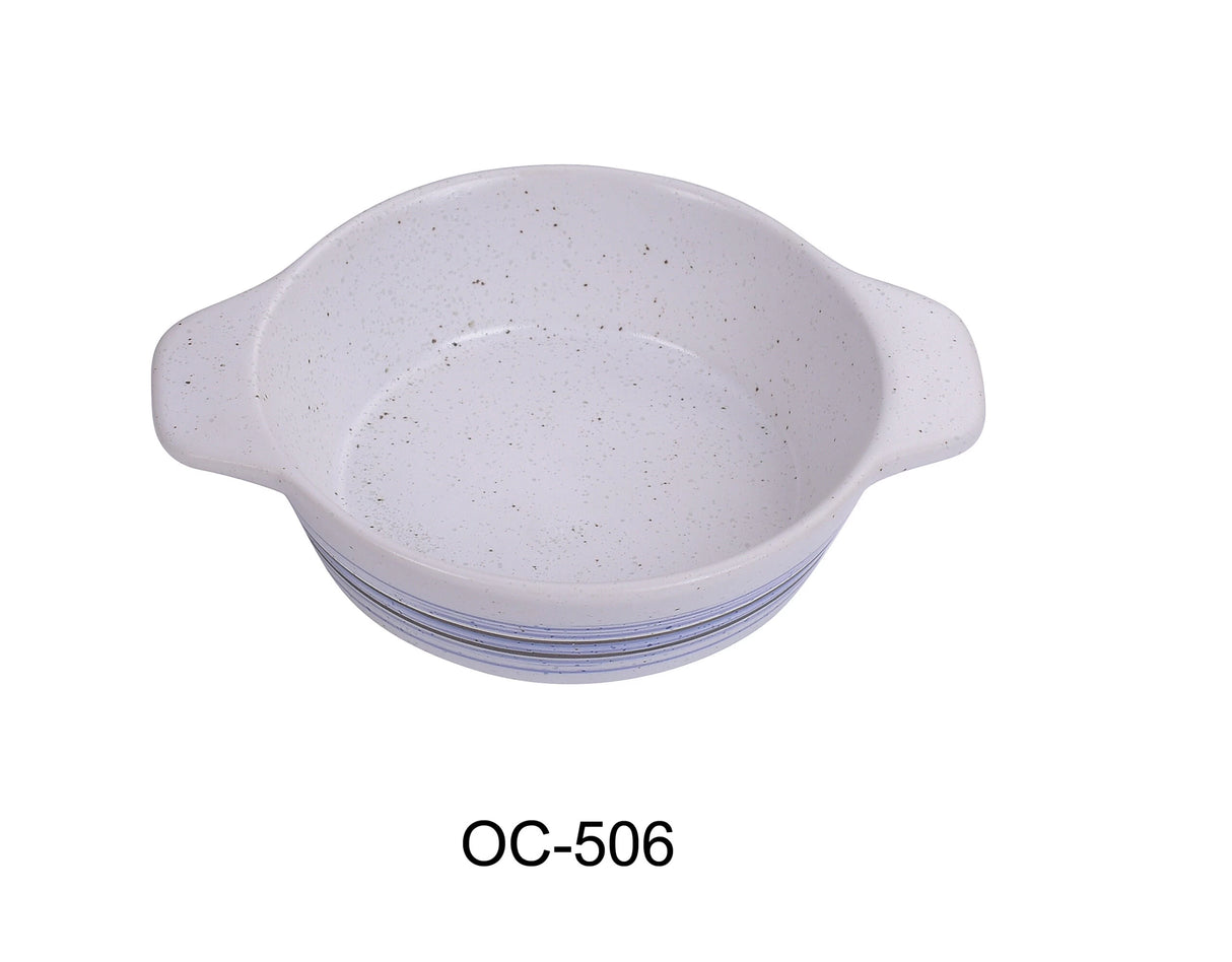 Yanco Ocean 6 1/2" X 5" X 1 3/4" Bake Dish With Ears 7 Oz