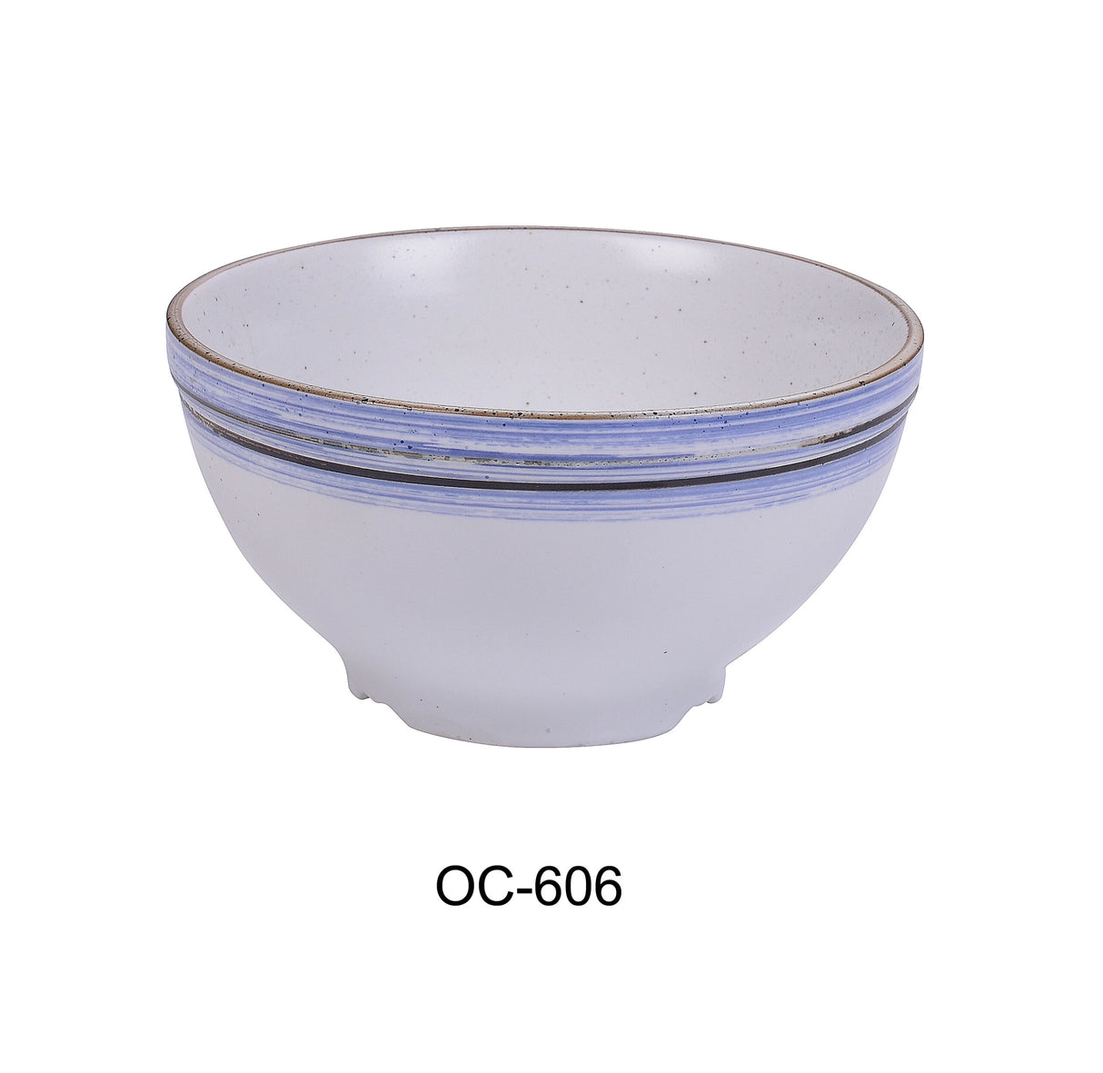 Yanco Ocean 6 1/4" X 3 1/4"H Ramen Bowl 22 Oz