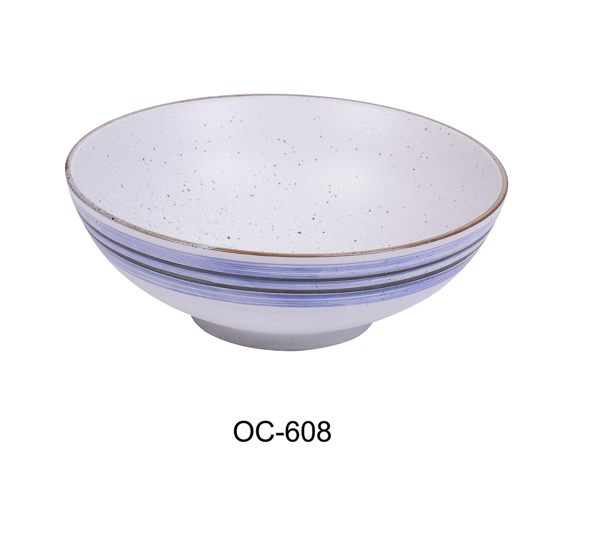 Yanco Ocean 8" X 3"H Noodle Bowl 28 Oz