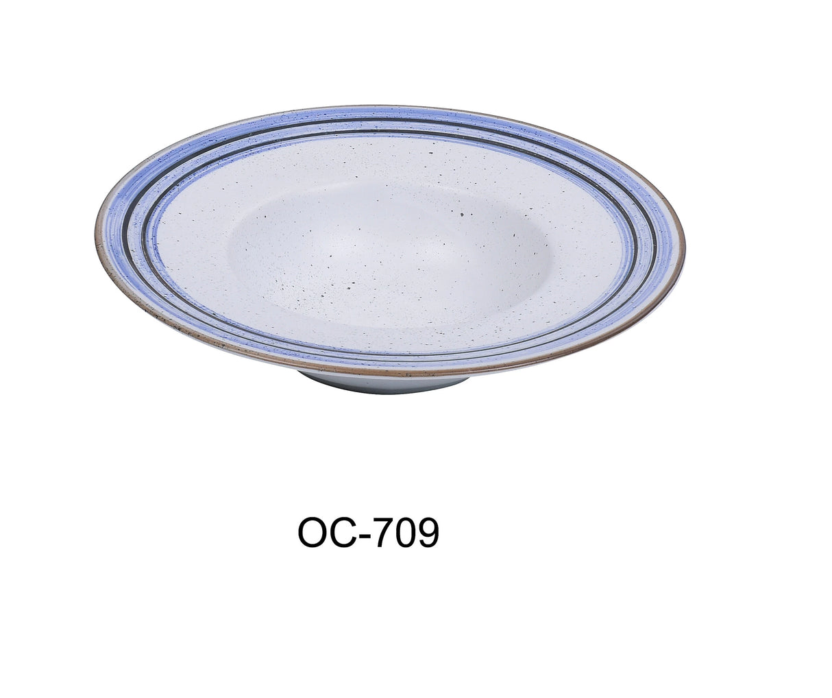Yanco Ocean 9" X 2"H Dessert/ Soup Plate 9 Oz
