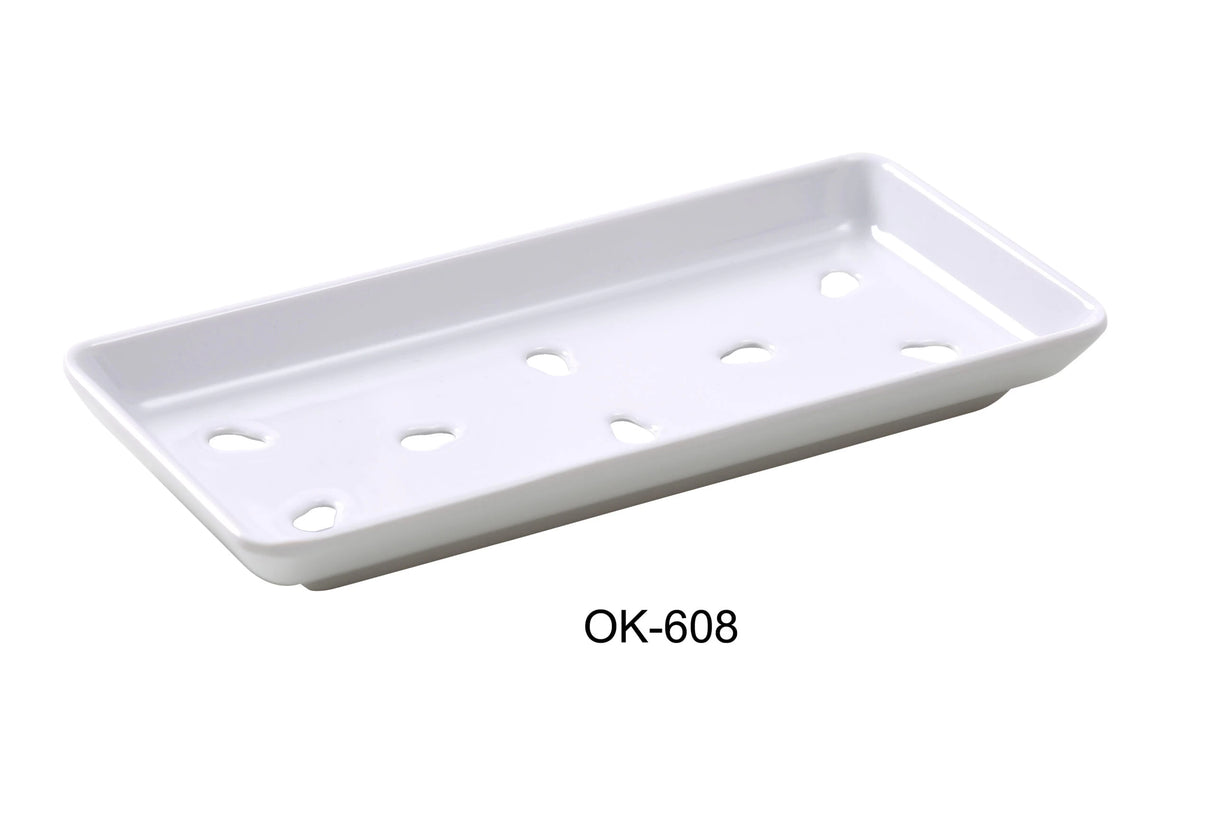 Yanco Osaka 8" X 3 3/4" X 3/4" Food Container