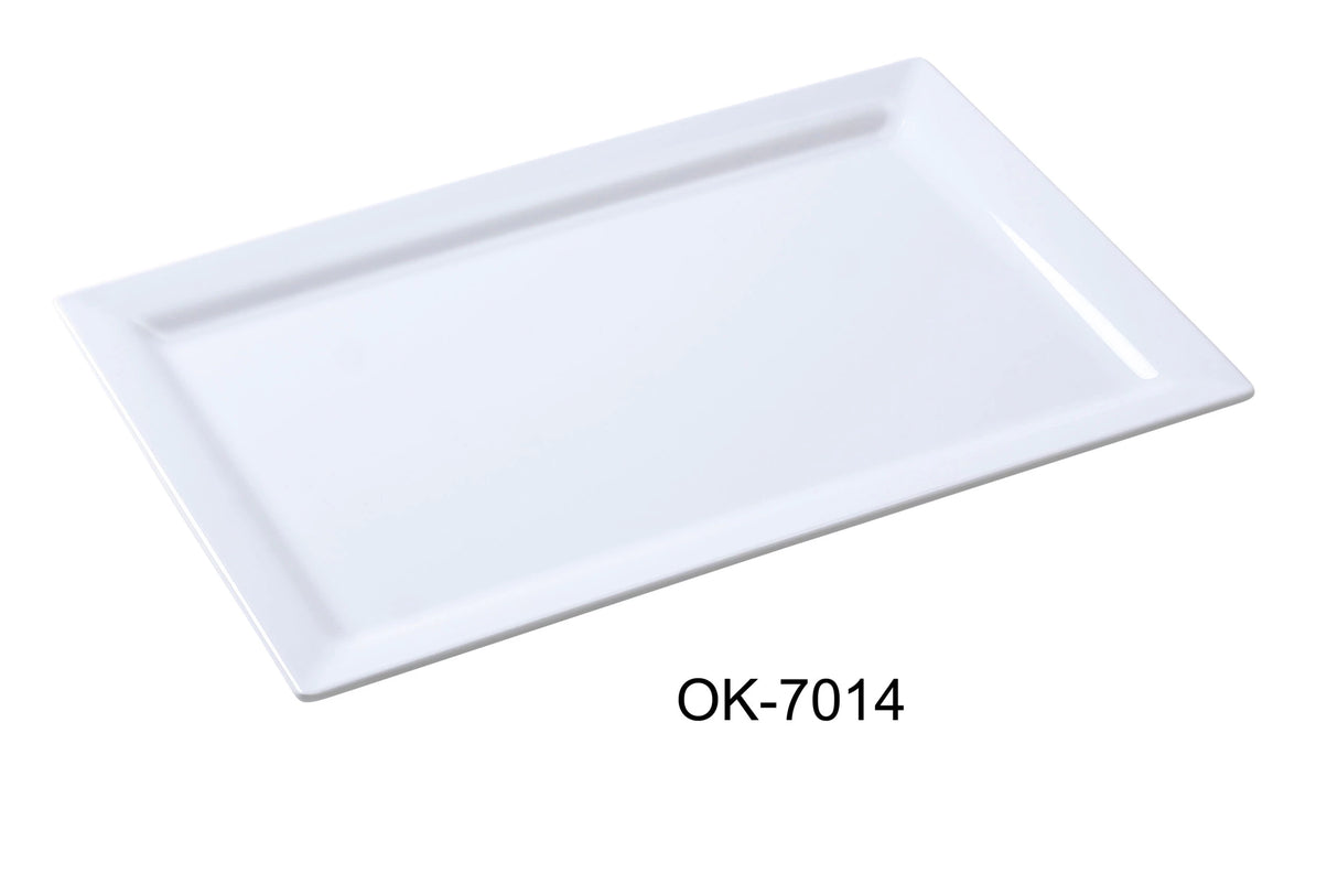 Yanco Osaka 14" X 7" Rectangular Display Plate
