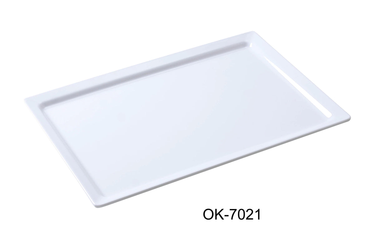 Yanco Osaka 21" X 13" Rectangular Display Plate
