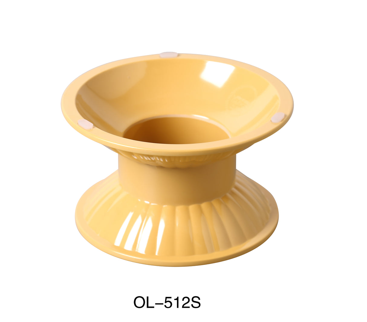 Yanco Olive 6 3/4" X 3 3/4" Display Stand With Rubber Feet