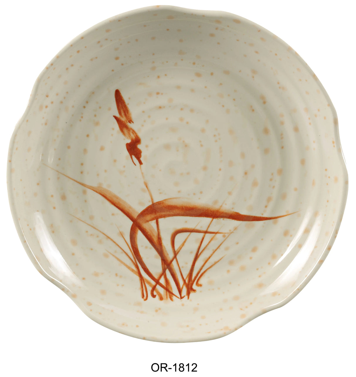 Yanco Orchis 12" Lotus Shape Plate
