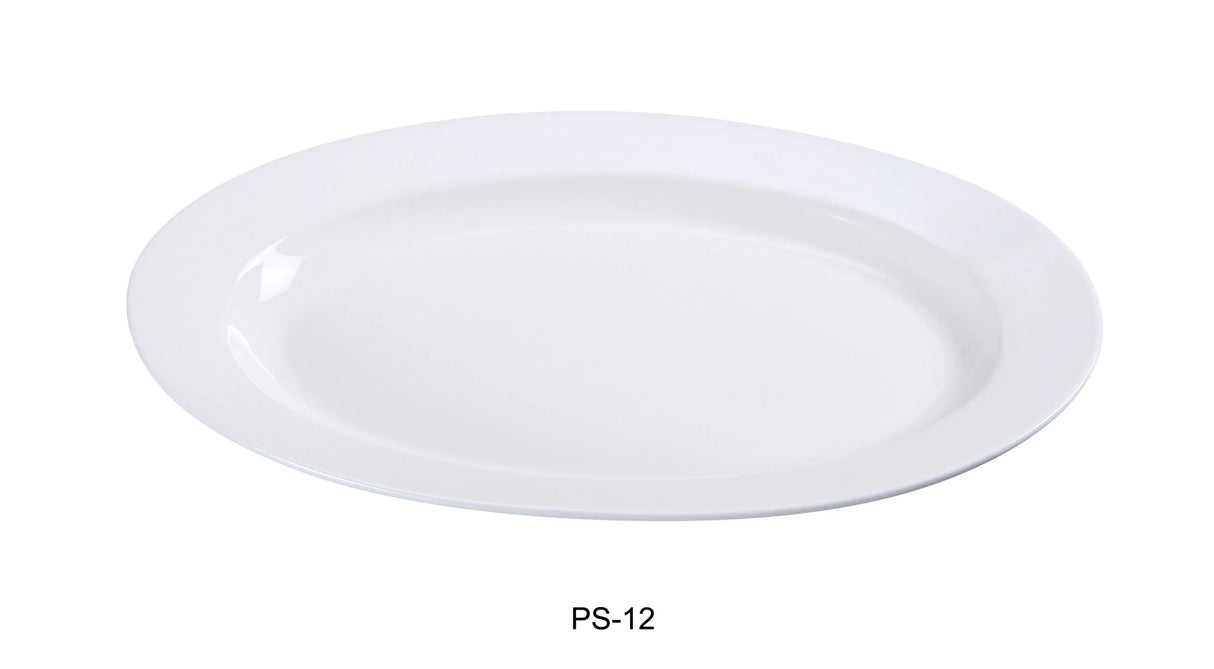 Yanco Piscataway 10 5/8" X 7 1/4" Oval Platter