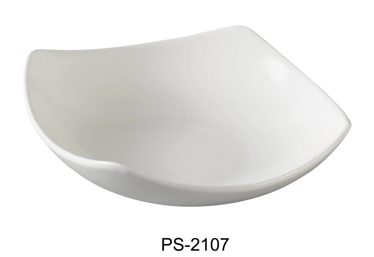Yanco Piscataway 7 1/2" Square Bowl 14 Oz