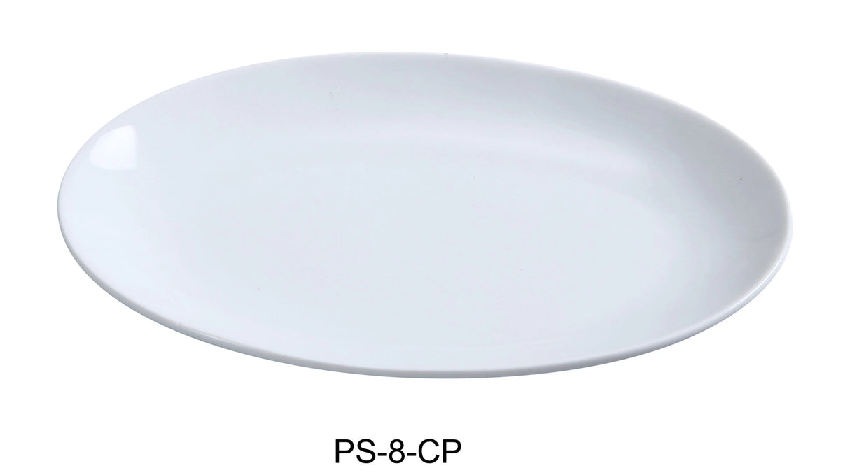 Yanco Piscataway 8" X 5 1/2" Coupe Platter