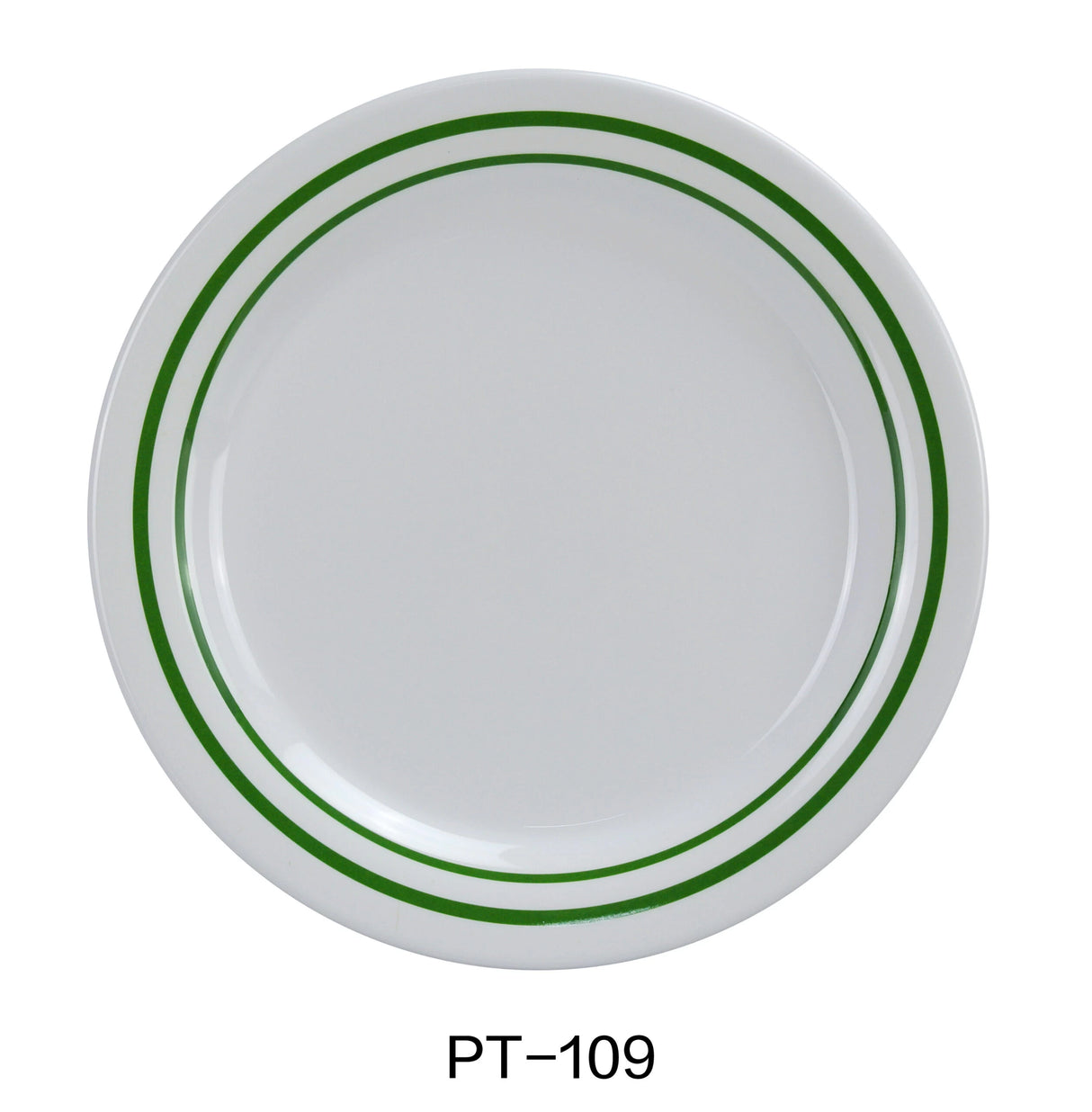 Yanco Pine Tree 9" Round Dinner Plate