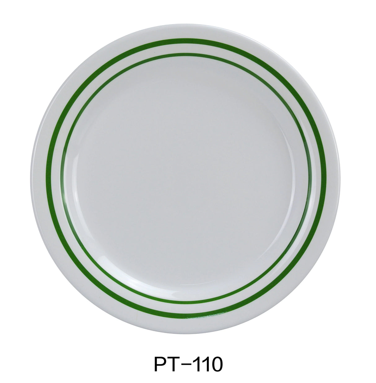 Yanco Pine Tree 10" Round Dinner Plate