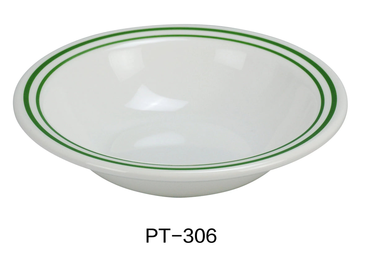 Yanco Pine Tree 6 1/4" Salad Bowl 10 Oz, 1 1/2" Deep