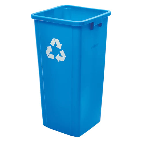 Durable Tall Square Trash Can: Ideal for High Traffic Commercial Environments