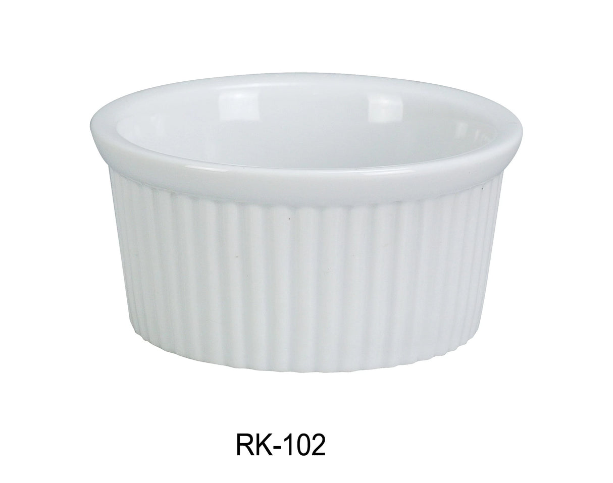 Yanco RK-102 2 1/2 英寸 X 1 1/4 英寸高 带凹槽小模子 2 盎司