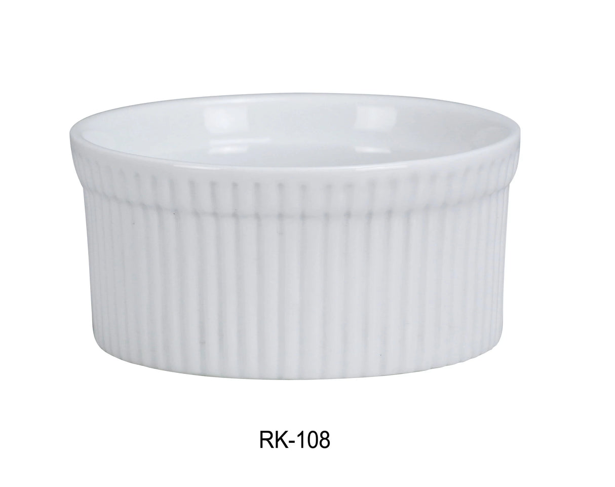 Yanco RK-108 4 1/8 英寸 X 2 英寸高 带凹槽小模子 8 盎司